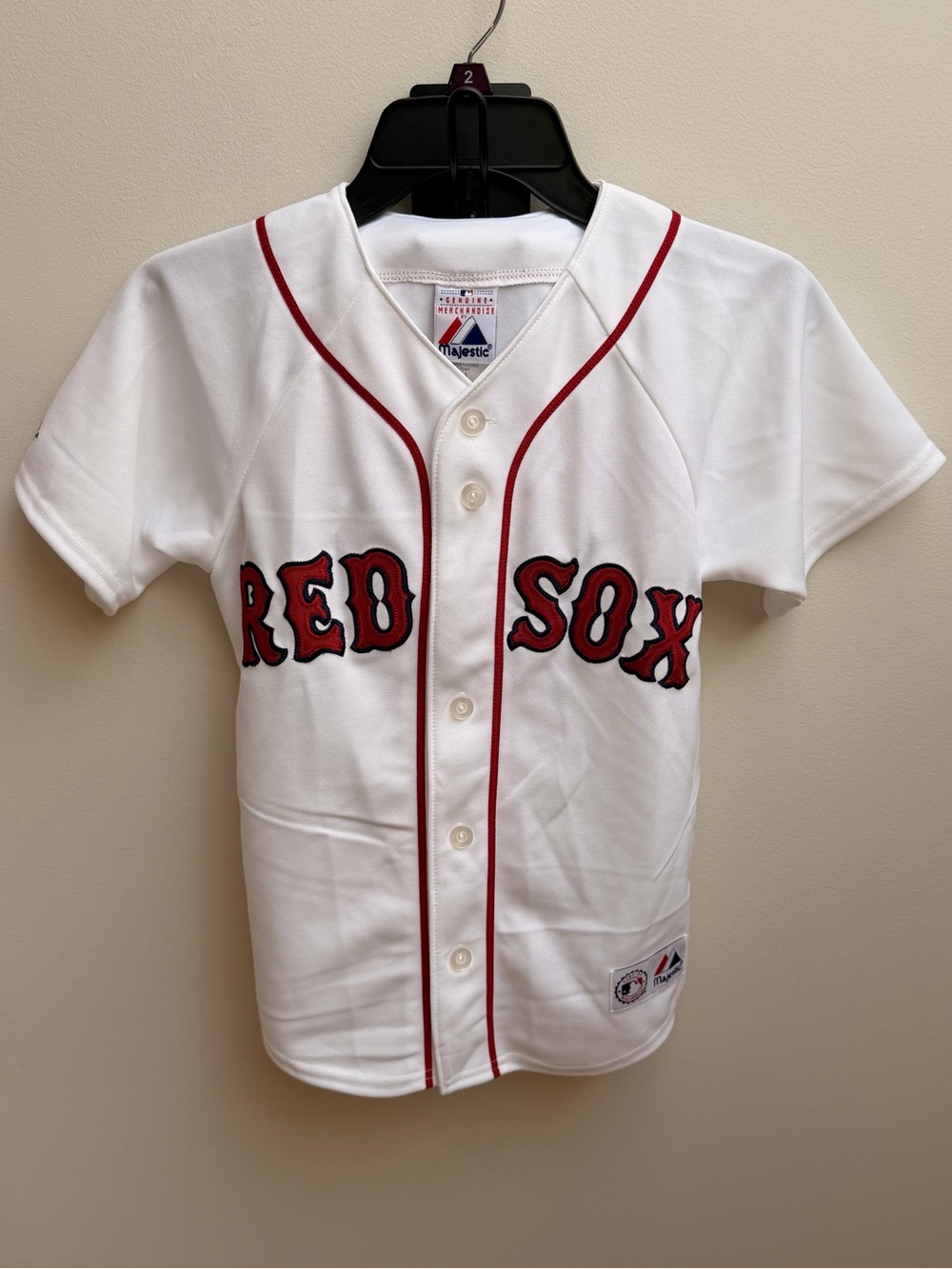 Majestic Daisuke Matsuzaka Kids Red Sox Baseball Jersey Small